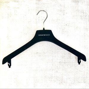 Authentic Emporio Armani Black Velvet Hanger